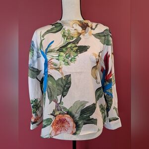 Floral Print Women's Top